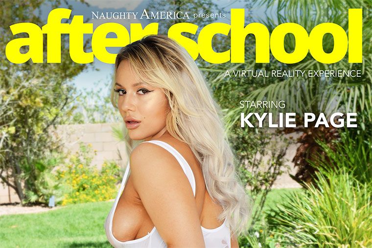 "After School" featuring Kylie Page vr porn