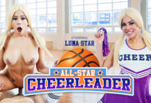 VRConk - All-Star Cheerleader - Luna Star VR Porn