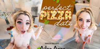 VRHush - Perfect Pizza Date - Ailee Anne VR Porn