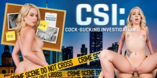 VRConk - CSI: Cock-Sucking Investigation - Madison Summers VRPorn