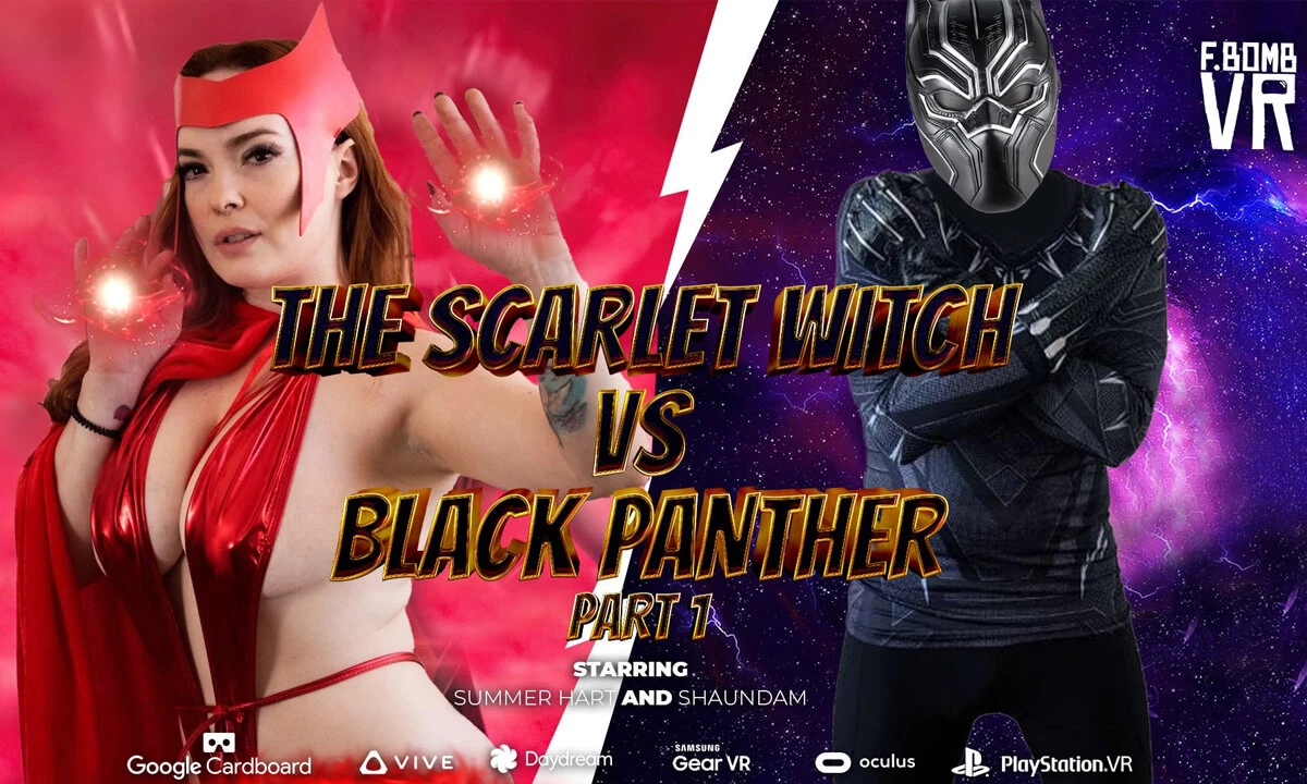 Scarlet With Vs Black Panther - vrpornjack - July 11, 2024